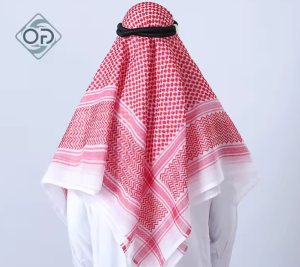 Lightweight Breathable Cotton Arab Shemagh Hijab Comfortable Muslim Genderless Four Seasons Prayer Headscarf