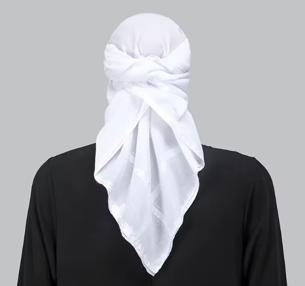 High Quality Voile Polyester Middle East Square Scarf Shawl Headscarf Keffiyeh Shemagh Ghutra